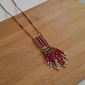 Madewell | Beaded Fringe Necklace